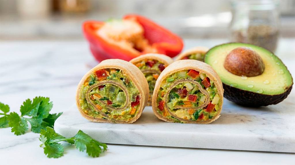 Rollitos de Aguacate y Verduras