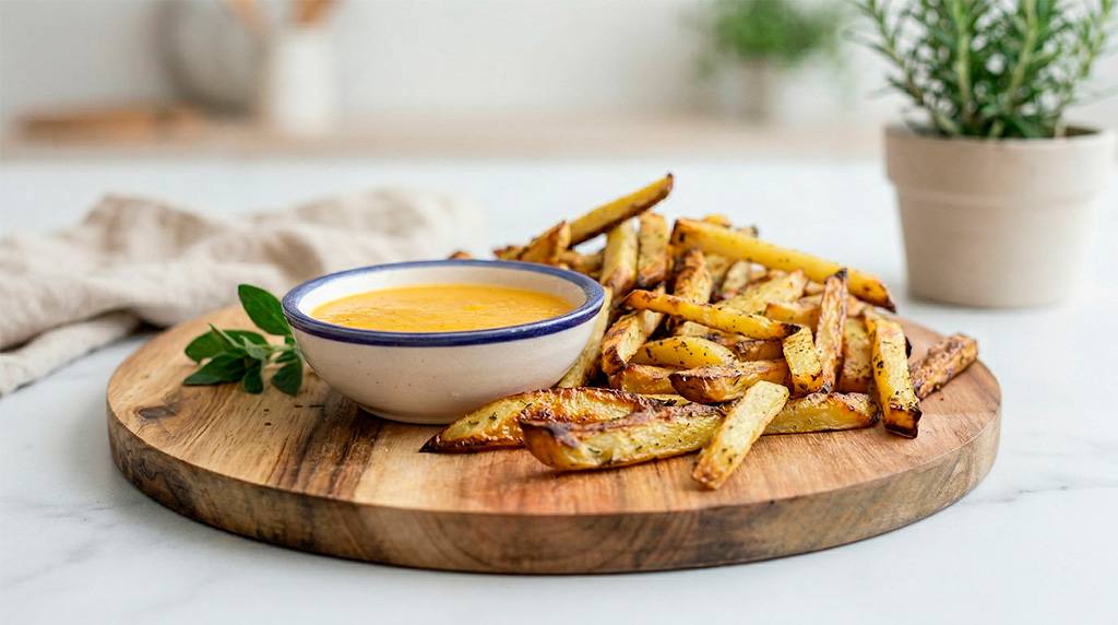 Patatas con Queso para Nachos