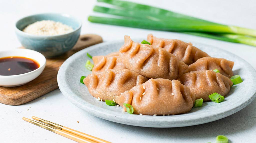 dumplings chinos al vapor