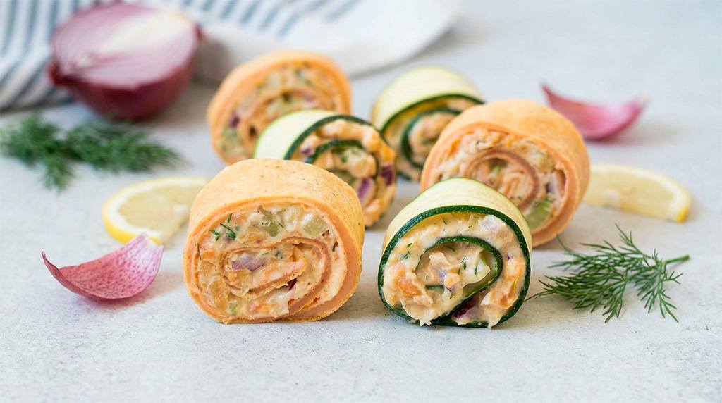 rollitos de atún