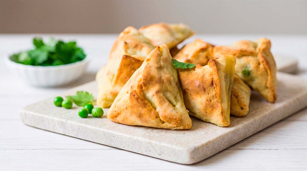Samosas de Patata al Curry